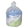 Ultra Plus 33 gal Trash Bags, 33 in x 40 in, Medium-Duty, 11 microns, Natural, 500 PK WHD4011